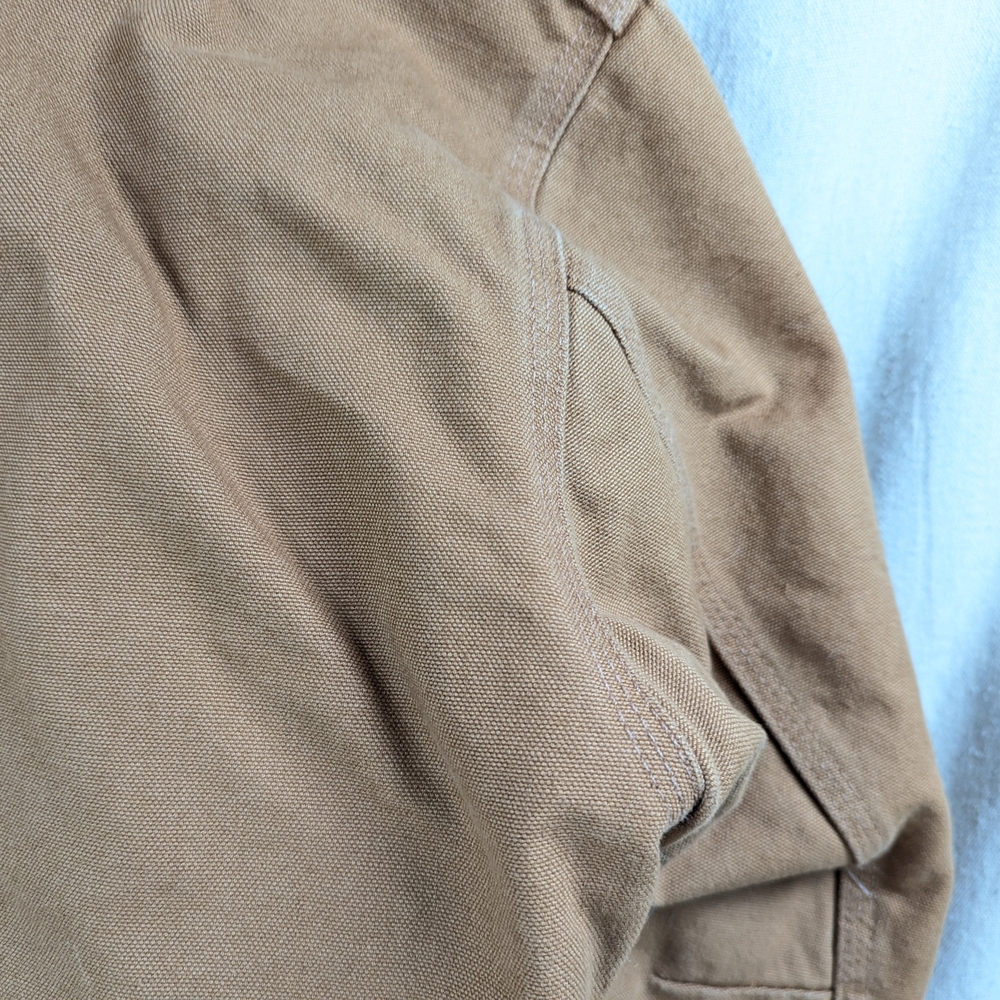 Carhartt Quilted Flannel Lined Duck Active Jacket XL Thinsulate Good Condition - Picture 14 of 16